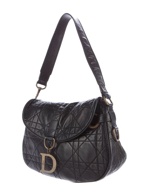 dior black velvet bag|dior black leather bag.